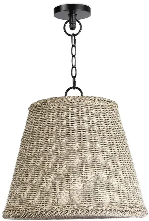 Augustine Rattan Wicker Outdoor Pendant - Large