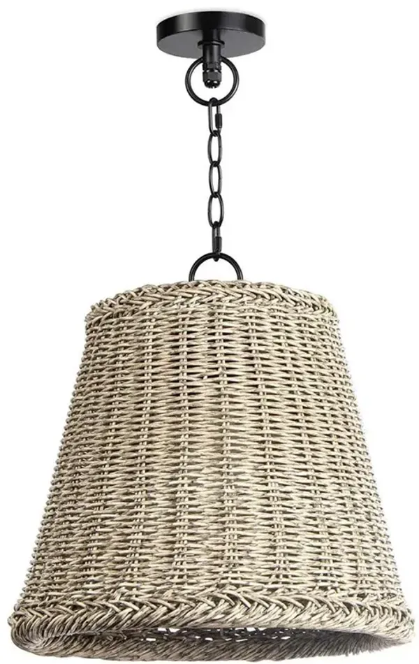 Augustine Rattan Wicker Outdoor Pendant - Small