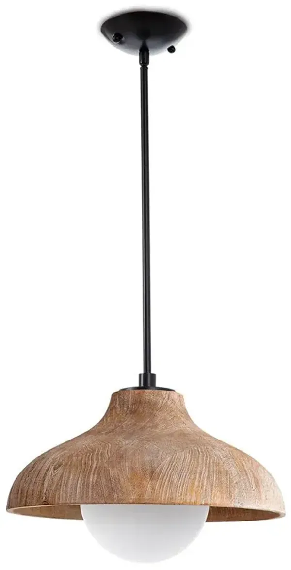 Surfside Brown Birch Wood Pendant