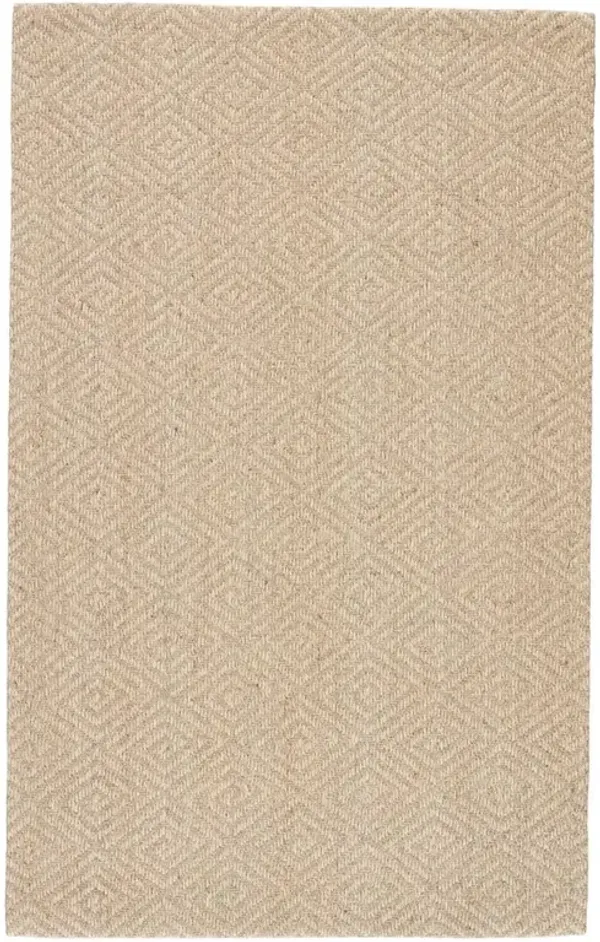Tristan Global Brown Diamond Lattice Patterned Rug - 8'x10'