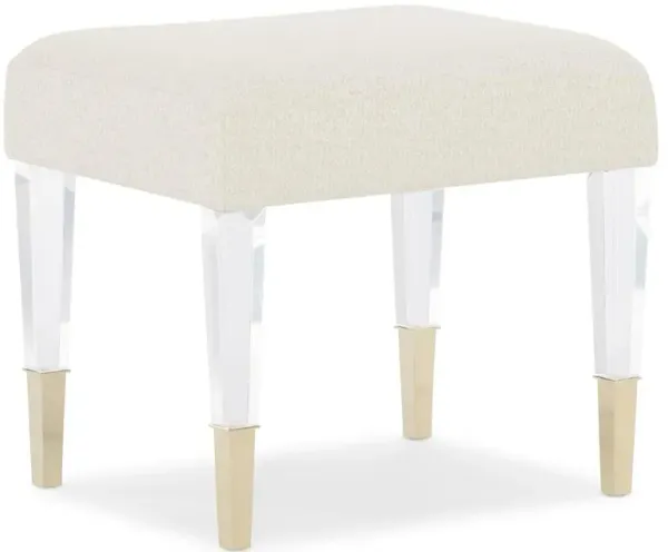 Anders Modern Cream Performance Acrylic Stool