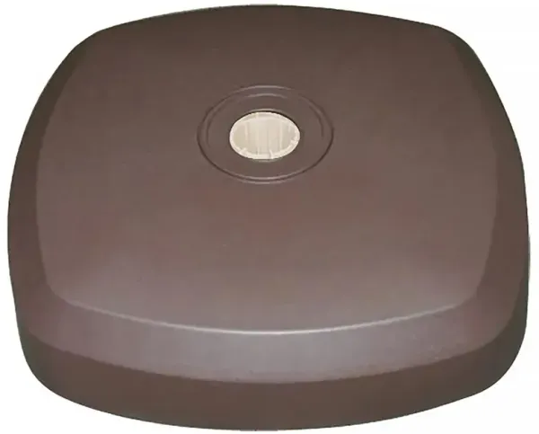 Olivia Modern Classic Bronze Resin Outdoor Umbrella Base