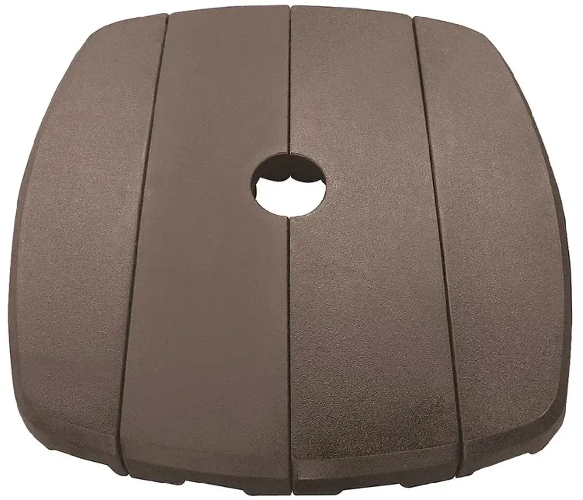 Ava Modern Classic Bronze Resin Outdoor Umbrella Base