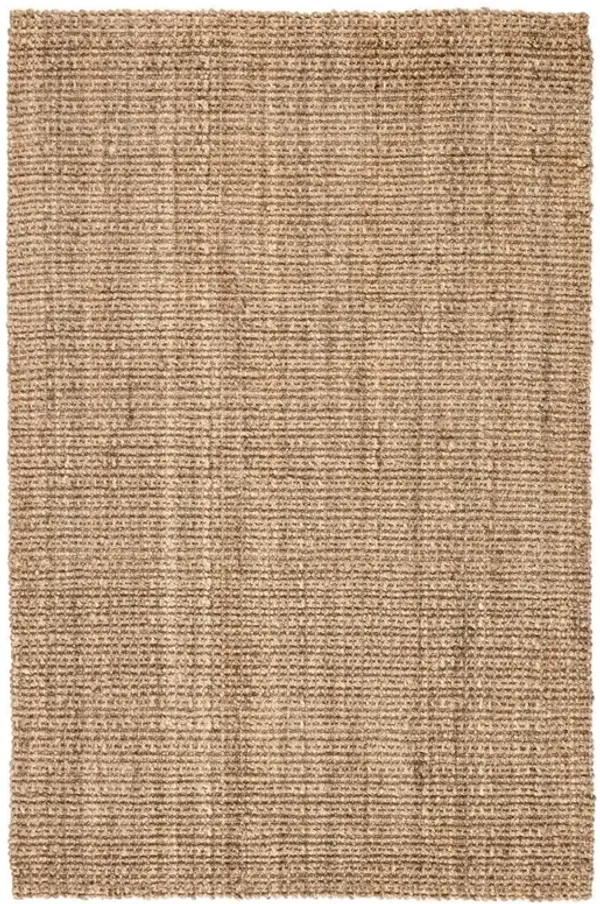 Amara Coastal Beach Brown Jute Natural Rug - 5'x8'