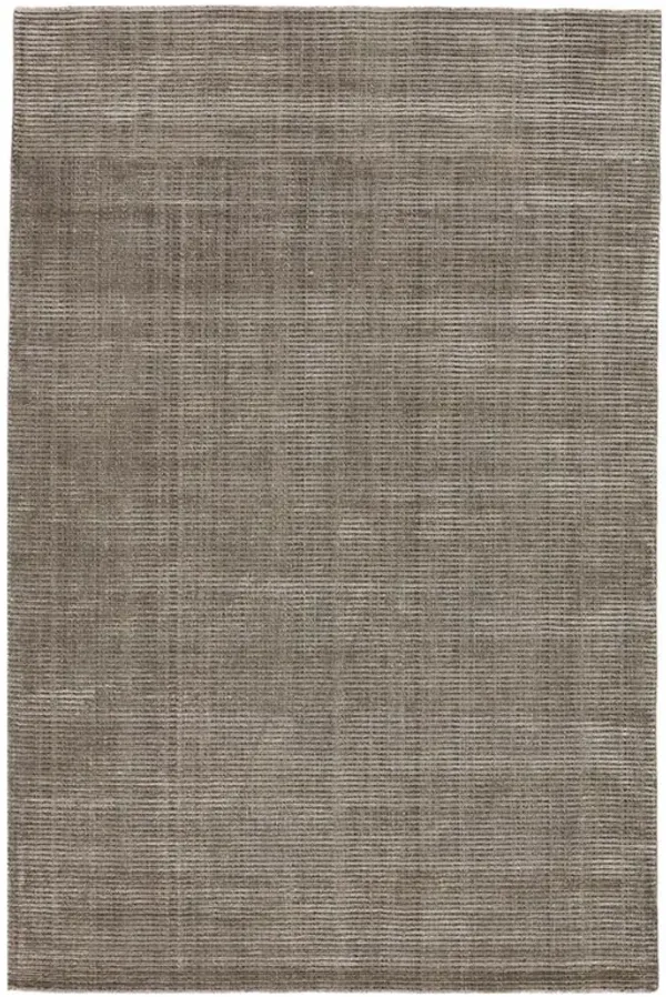 Solana Modern Classic Taupe Wool Solid Rug - 10'x14'