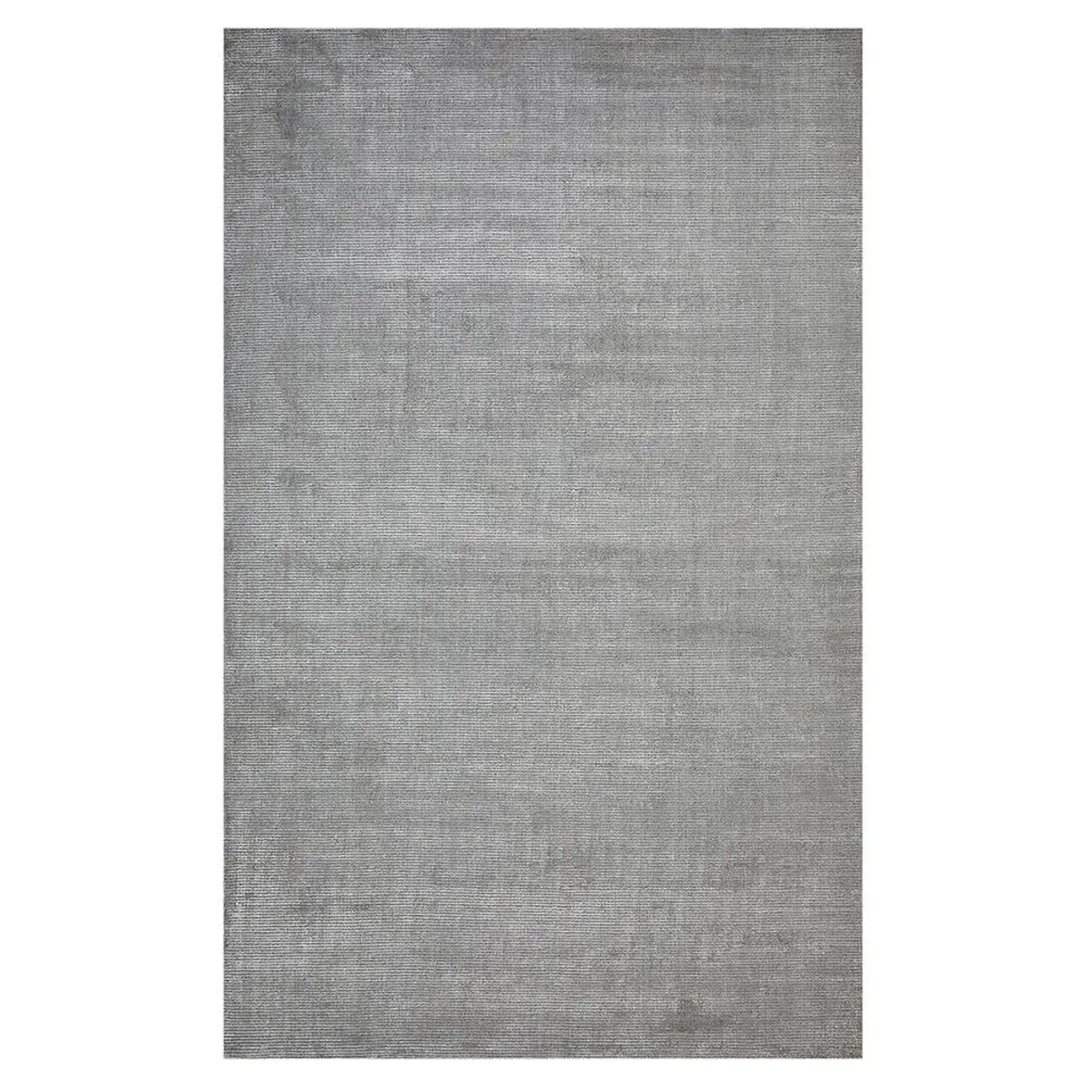Cardi Modern Mist Grey Solid Rug - 10'x14'