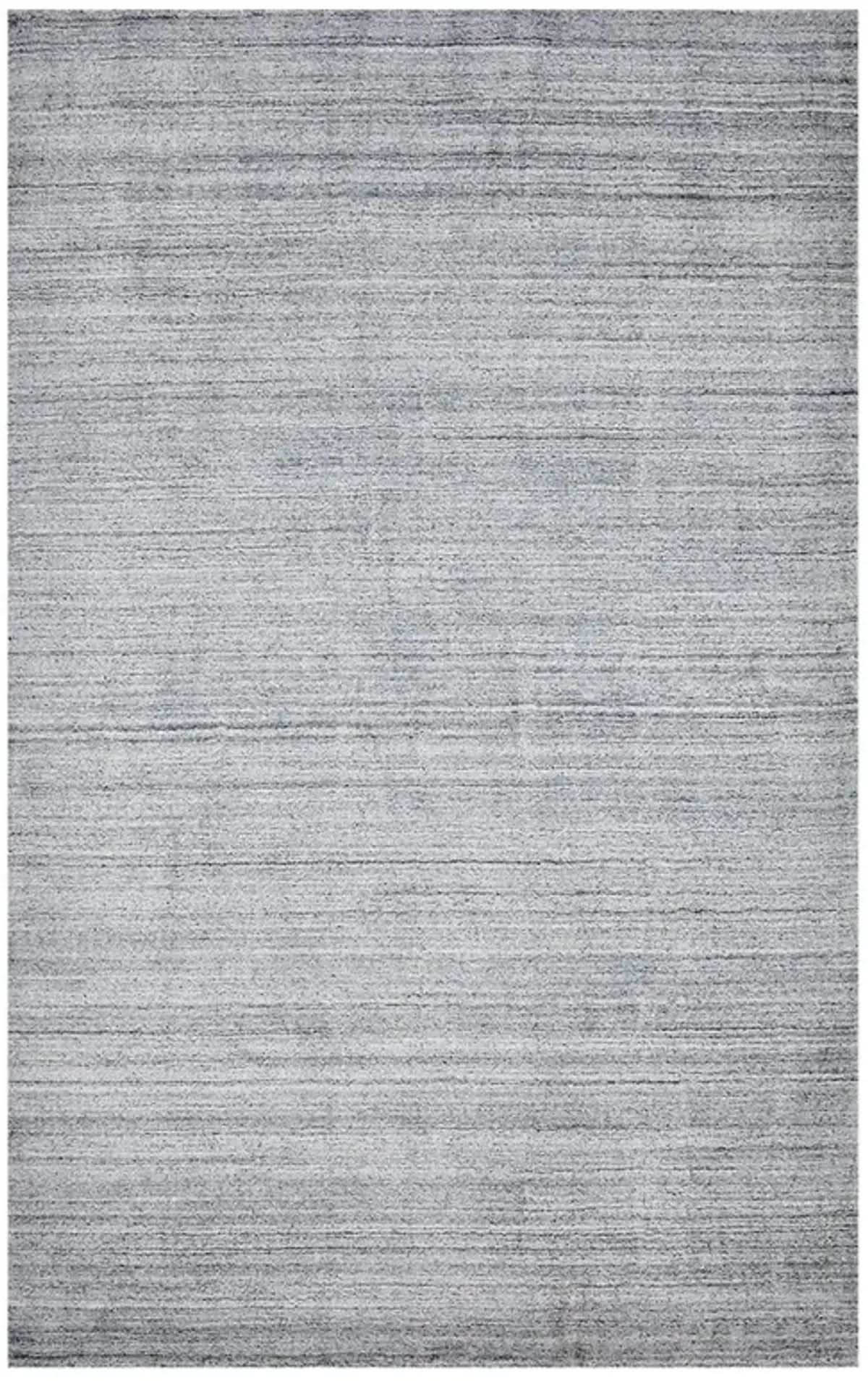 Hartley Modern Heather Grey Wool Solid Rug - 8'x10'