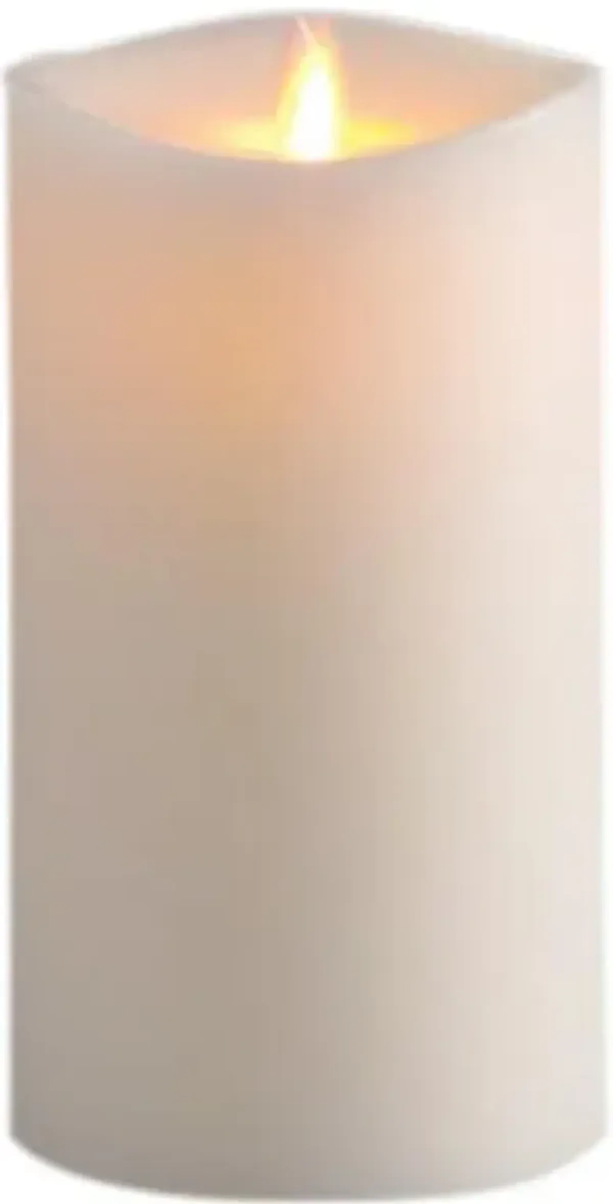 Amihan Modern Classic White Wax Pillar Candle - Small
