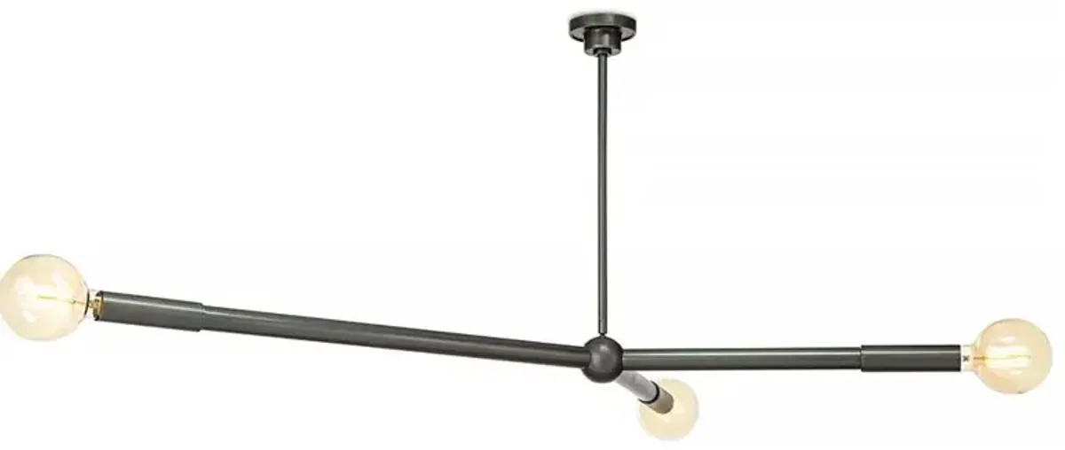 Talon Mid-Century Oil Rubbed Bronze Steel Sputnik Chandelier