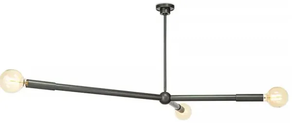 Talon Mid-Century Oil Rubbed Bronze Steel Sputnik Chandelier