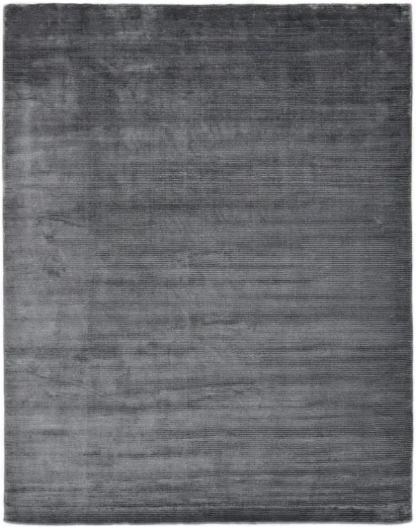 Cardi Modern Dark Grey Solid Rug - 9'x12'