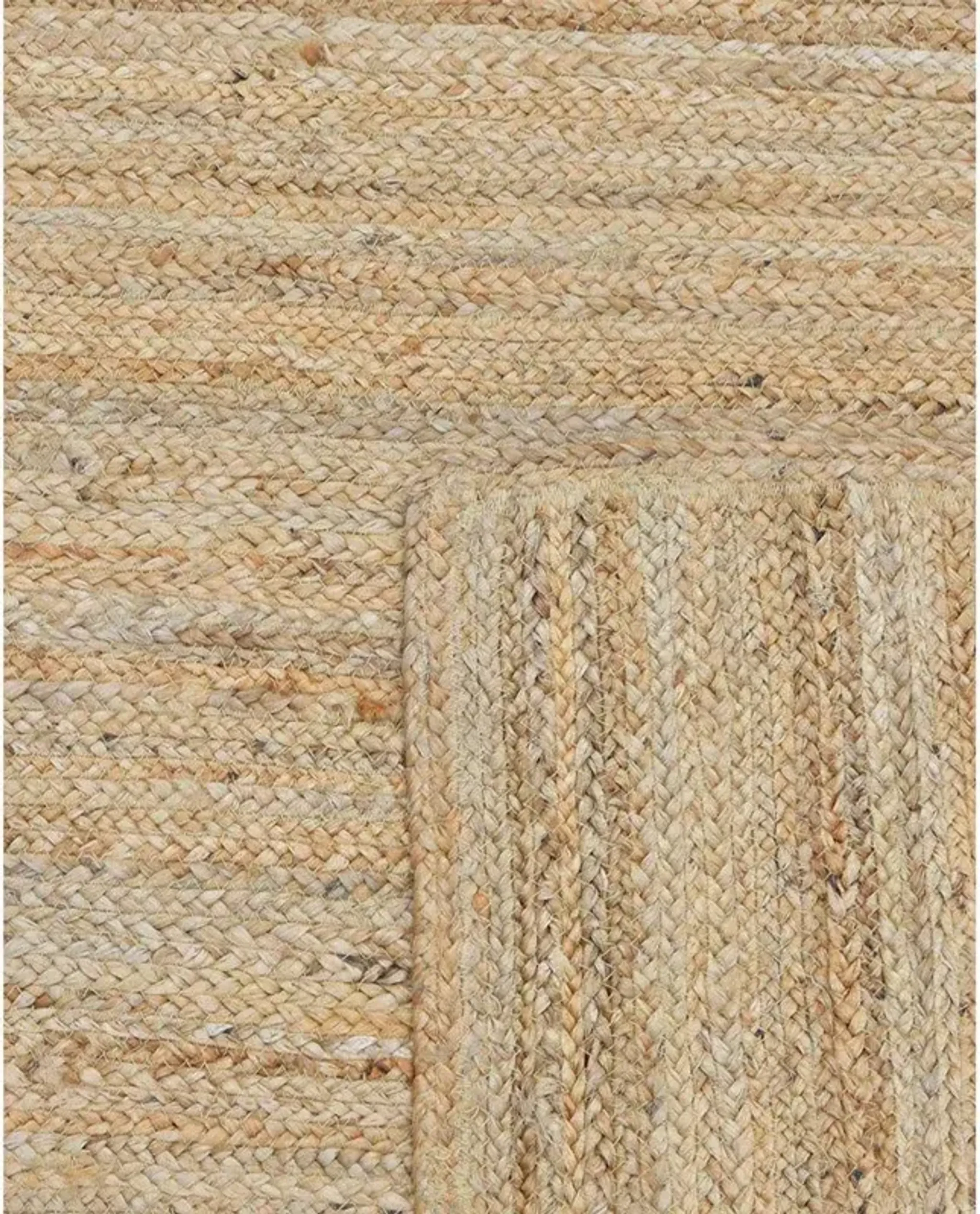 Avi Modern Classic Natural Jute Rug 8x10 Kathy Kuo Home | Furniture.com