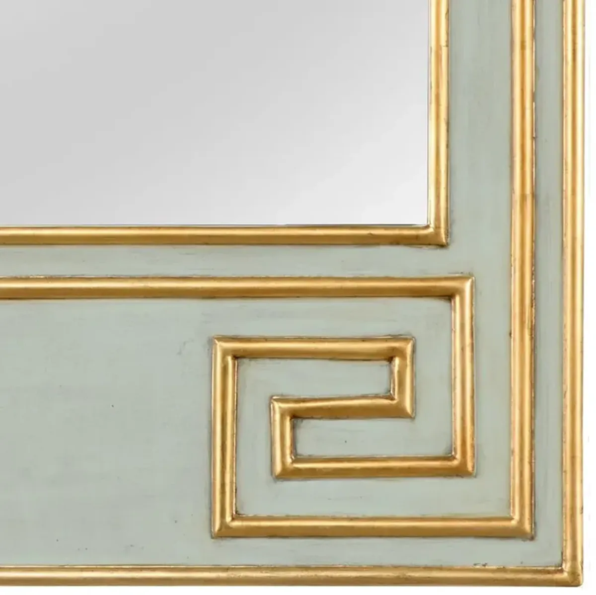 Oriana Global Mint Green Rectangular Wall Mirror