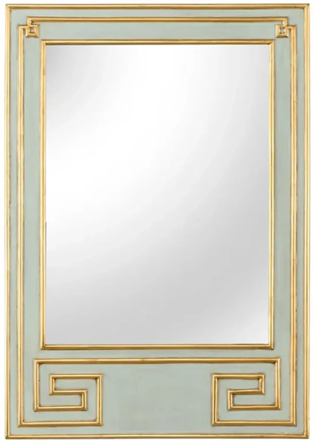 Oriana Global Mint Green Rectangular Wall Mirror