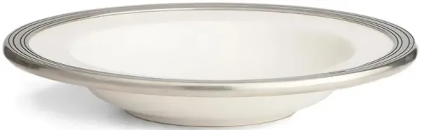 Tuscan French Country White Ceramic Soup Bowl
