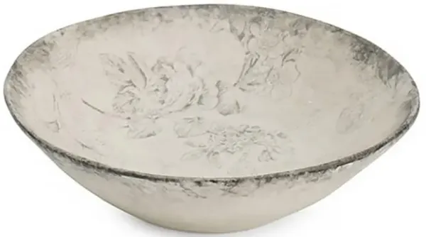 Giulietta French Country Black Floral Ceramic Soup Bowl