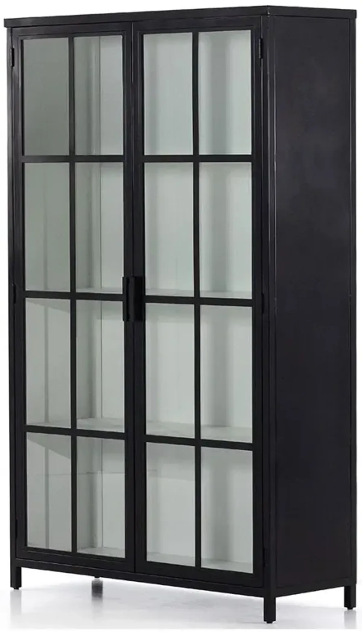 Elizabeth Modern Classic Black Iron Office Cabinet