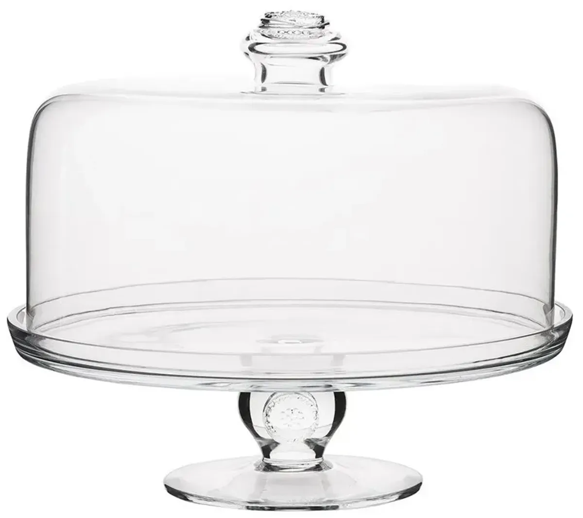 Juliska Berry & Thread Clear Glass Cake Pedestal