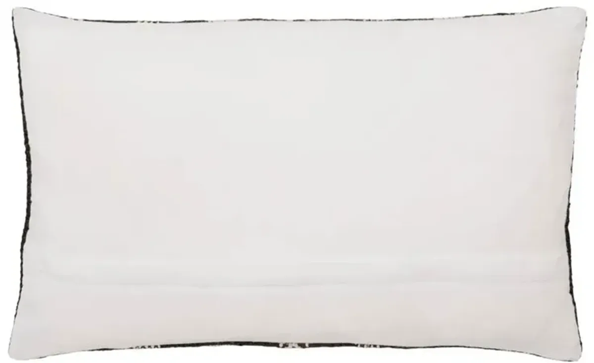 Maximus Global Blue Striped Indoor Outdoor Lumbar Pillow - 13x21