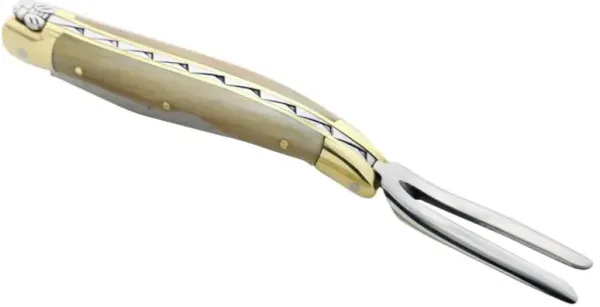 Forge de Laguiole Modern Classic Grey Horn Tip Golf Divot Tool with Knife