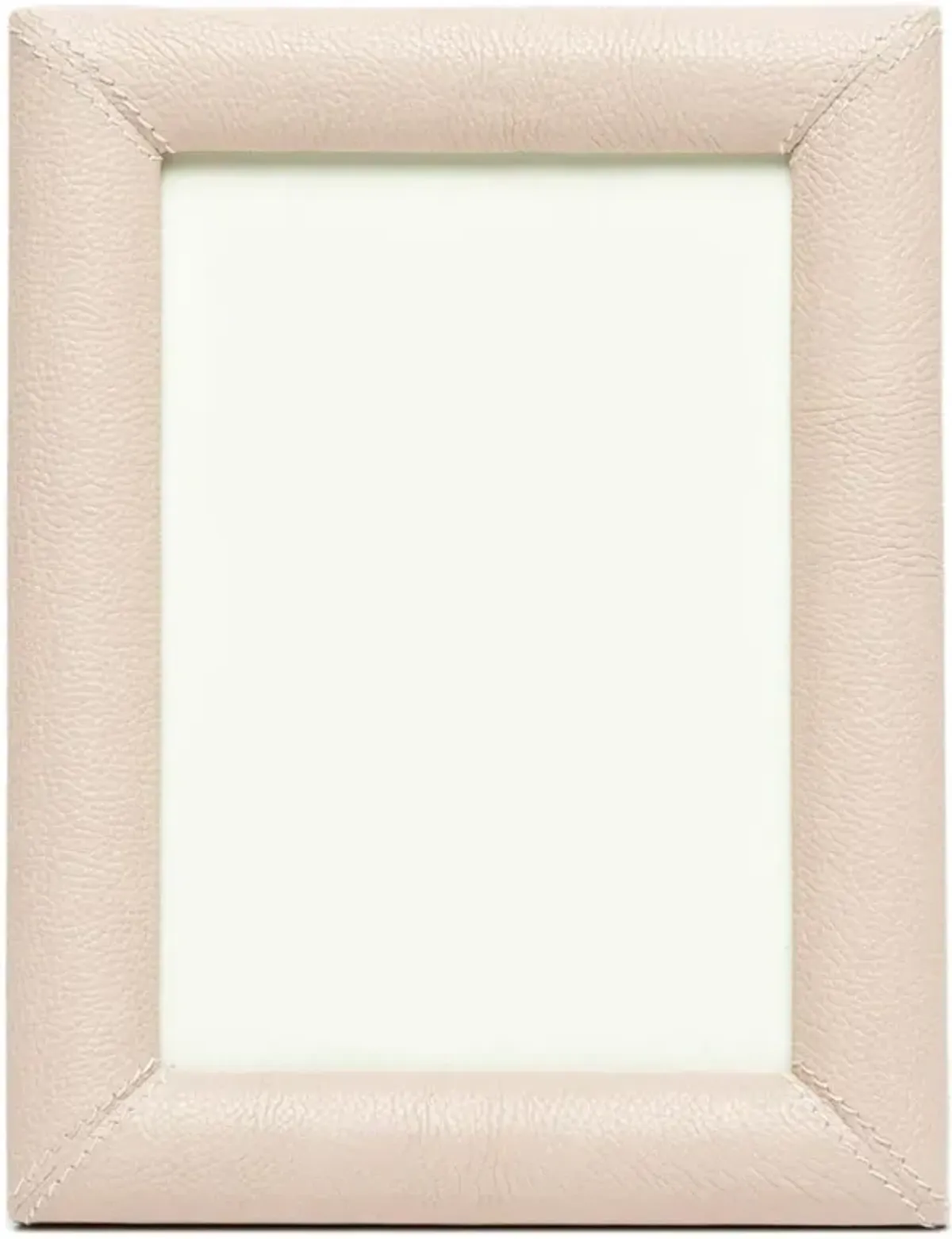 Pigeon And Poodle Eton Modern Classic Dusty Rose Leather Picture Frame - 5x7