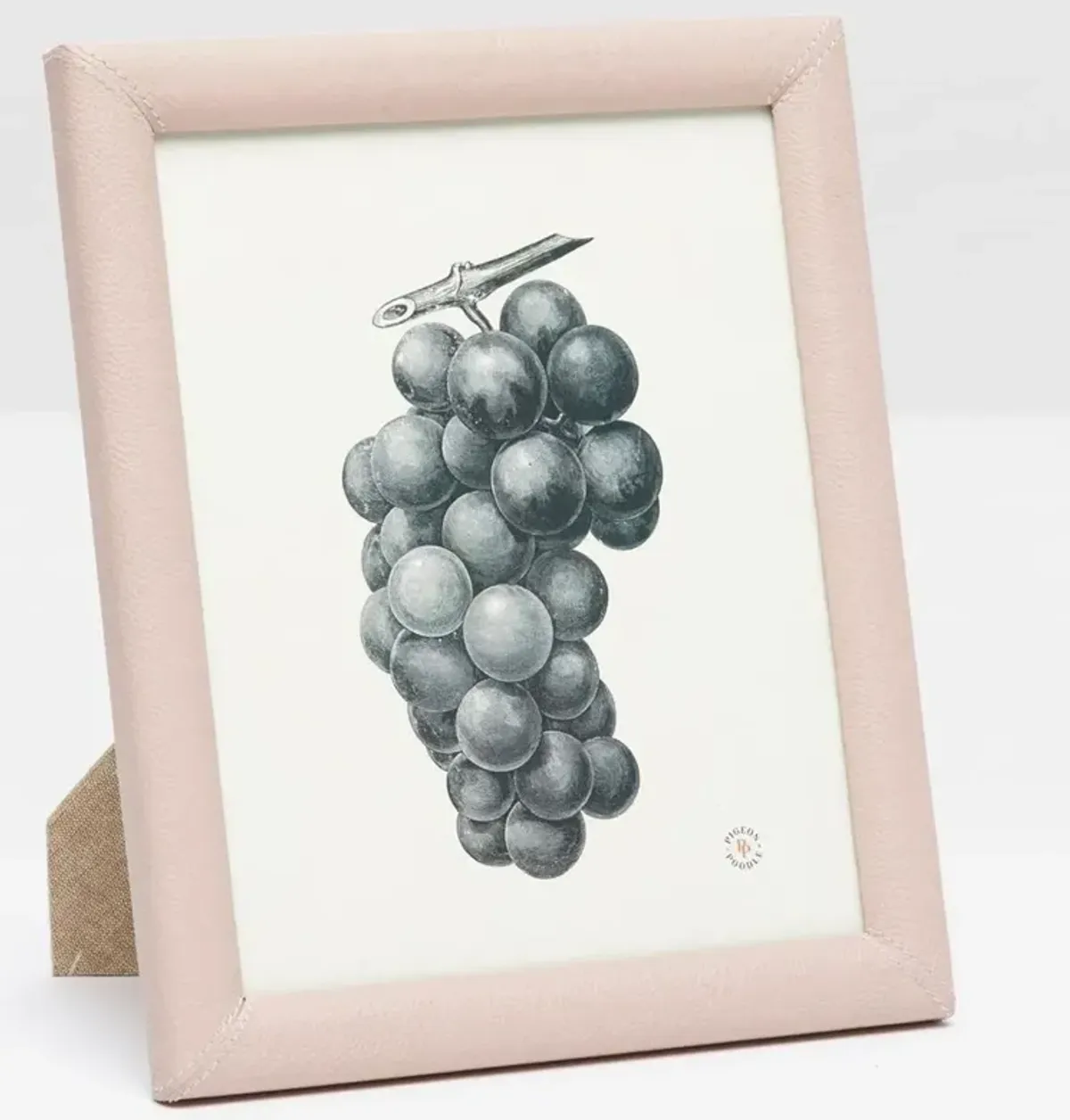 Pigeon And Poodle Eton Modern Classic Dusty Rose Leather Picture Frame - 8x10