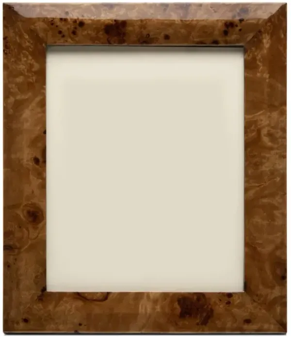 Pigeon And Poodle Narvik Rustic Dark Brown Burl Maple Veneer Picture Frame - 8x10
