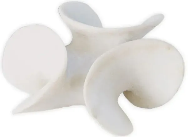 Ozias Modern Classic White Marble Decorative Paperweight