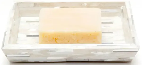 Pigeon and Poodle Cortona Coastal Beach Silver Shell Soap Dish