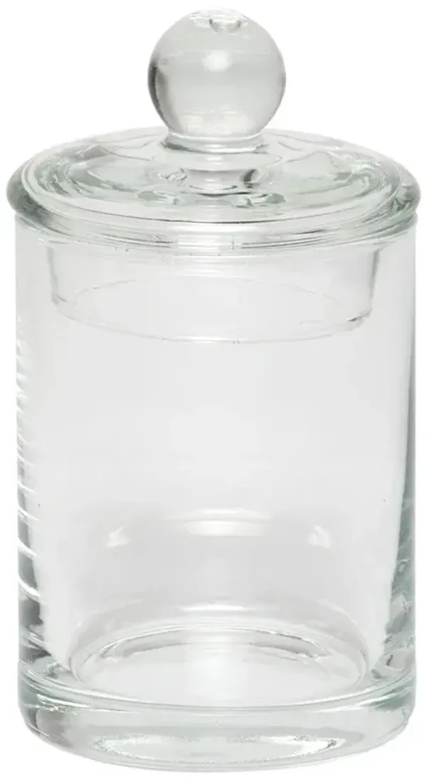 Pigeon and Poodle Darby Modern Classic Clear Glass Canister - Small