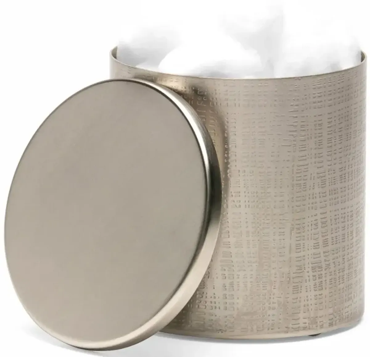 Pigeon and Poodle Remy Modern Classic Silver Stainless Steel Canister