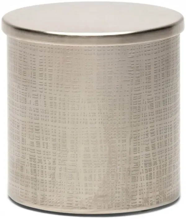 Pigeon and Poodle Remy Modern Classic Silver Stainless Steel Canister