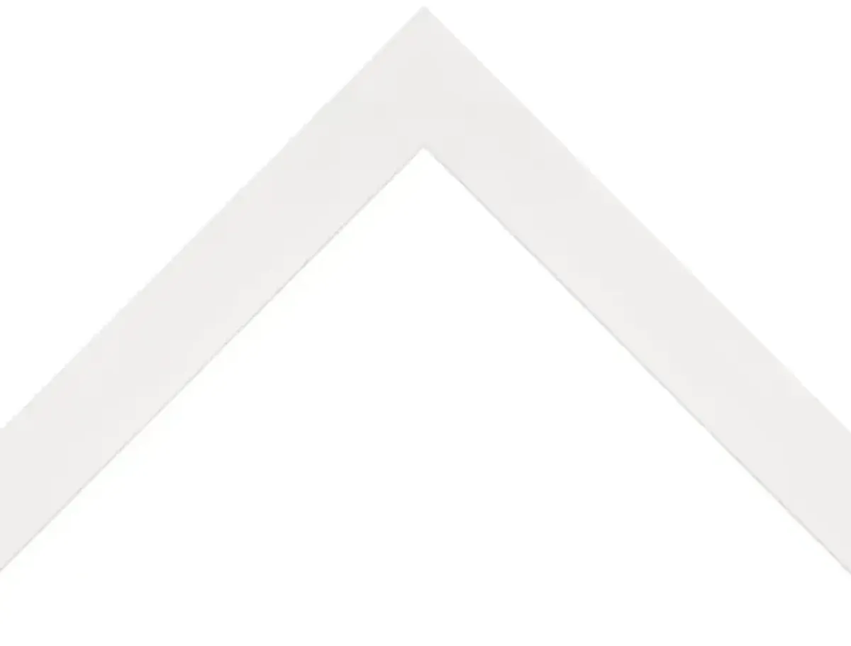 Indivar Matte White Frame Painting - 40x40