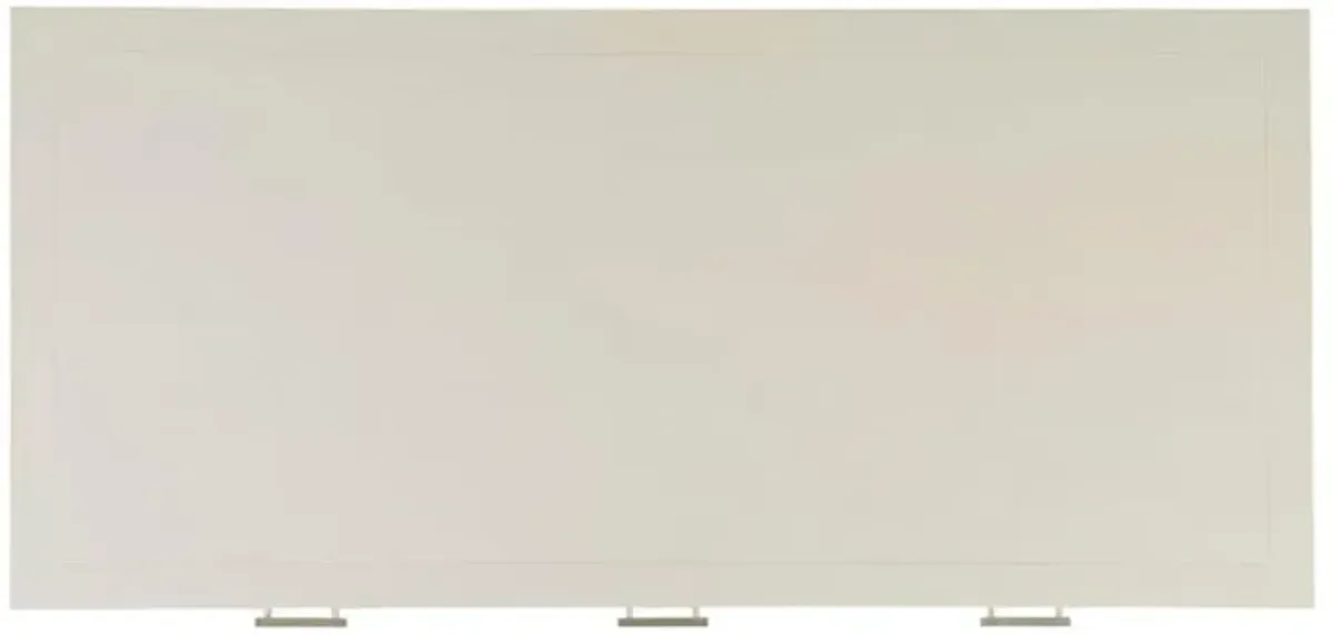 Sarah French Country White Hardwood 3 Drawer Writing Desk