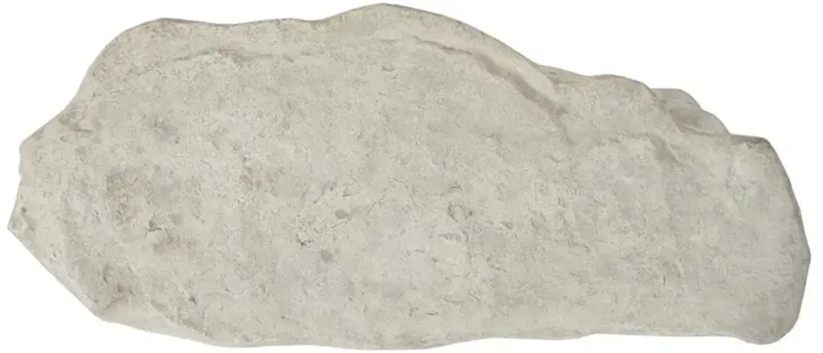Nigel Industrial Loft Roman Stone Resin Outdoor Garden Bench