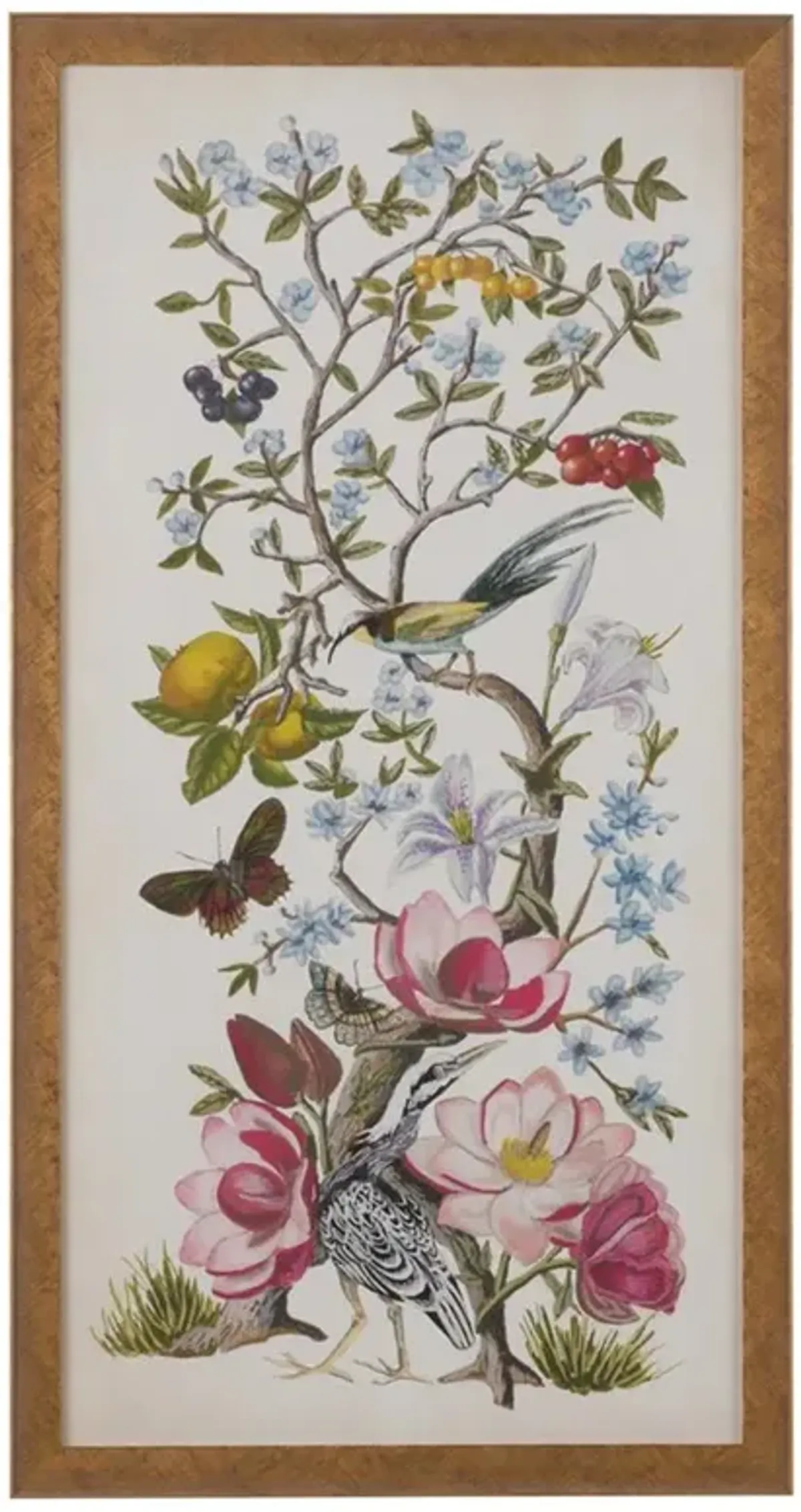 Xanthe French Country Natura II Gold Frame Painting