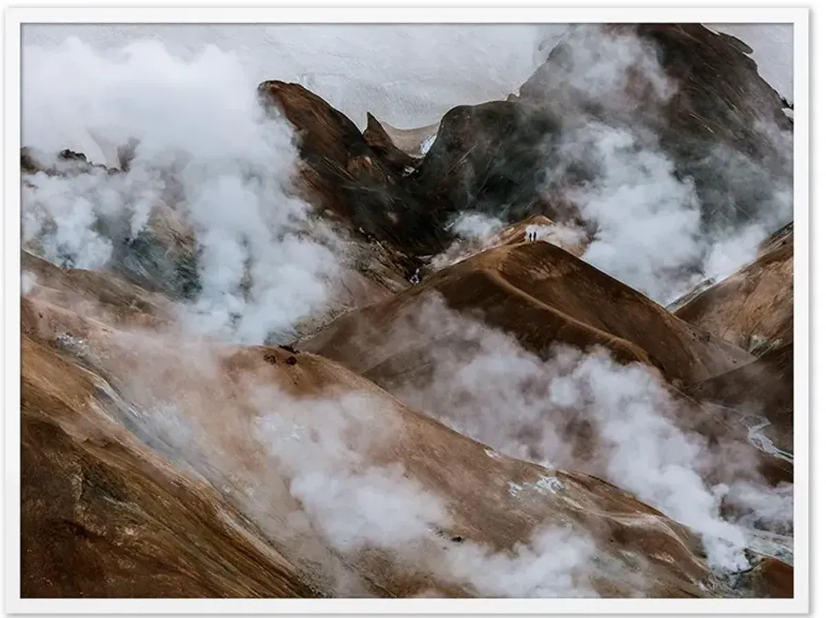 Mist At Blue Photograph - 30x40