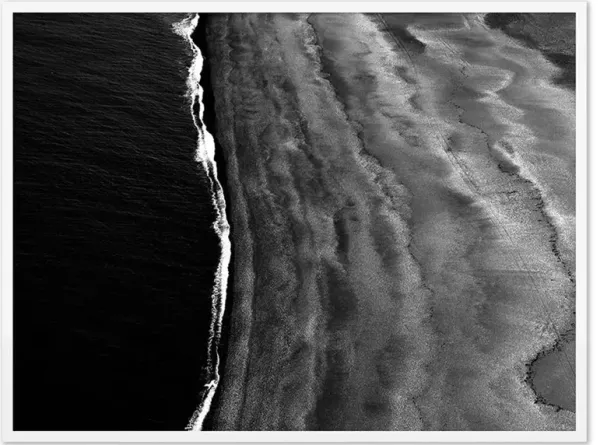Iceland Beach I Photograph - 36x48