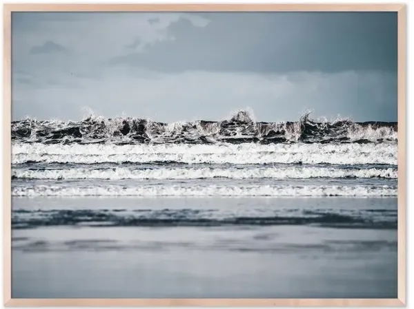 Waves Photograph - 30x40