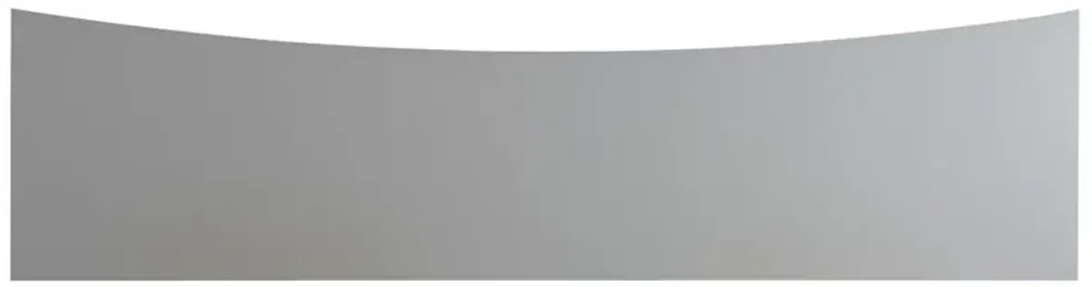 Newbury Park Coastal Beach Grey Maple Wood Cream Raffia Media Cabinet - 78"W