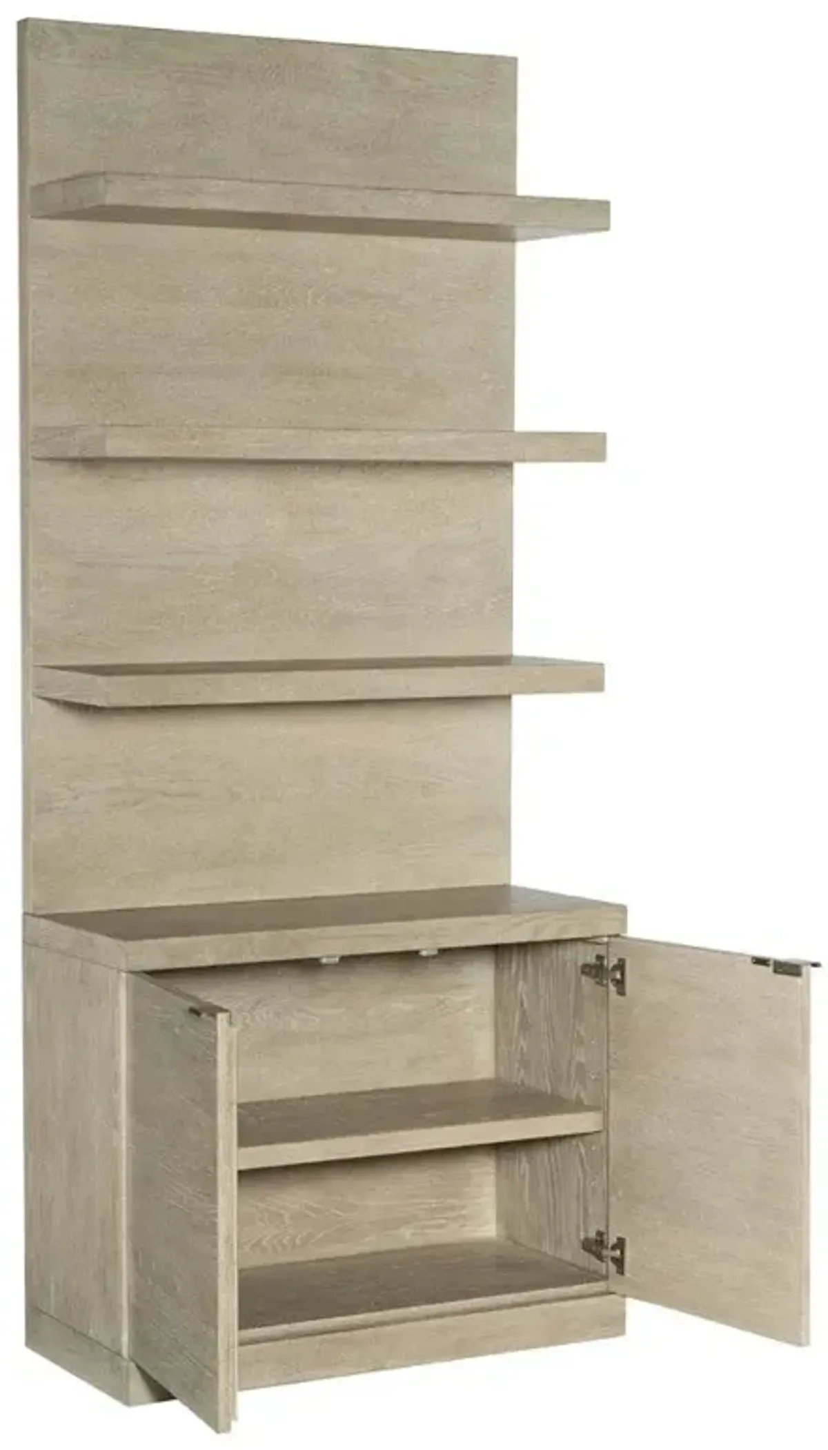 Nelly Modern Classic Brown Oak Wood Bookcase