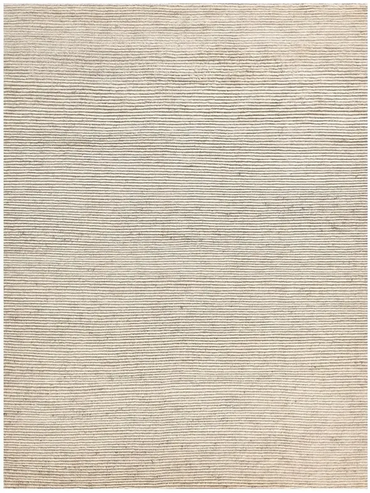 Simon Modern Classic Beige Wool Textured Solid Hand Knotted Rug - 12'x15'
