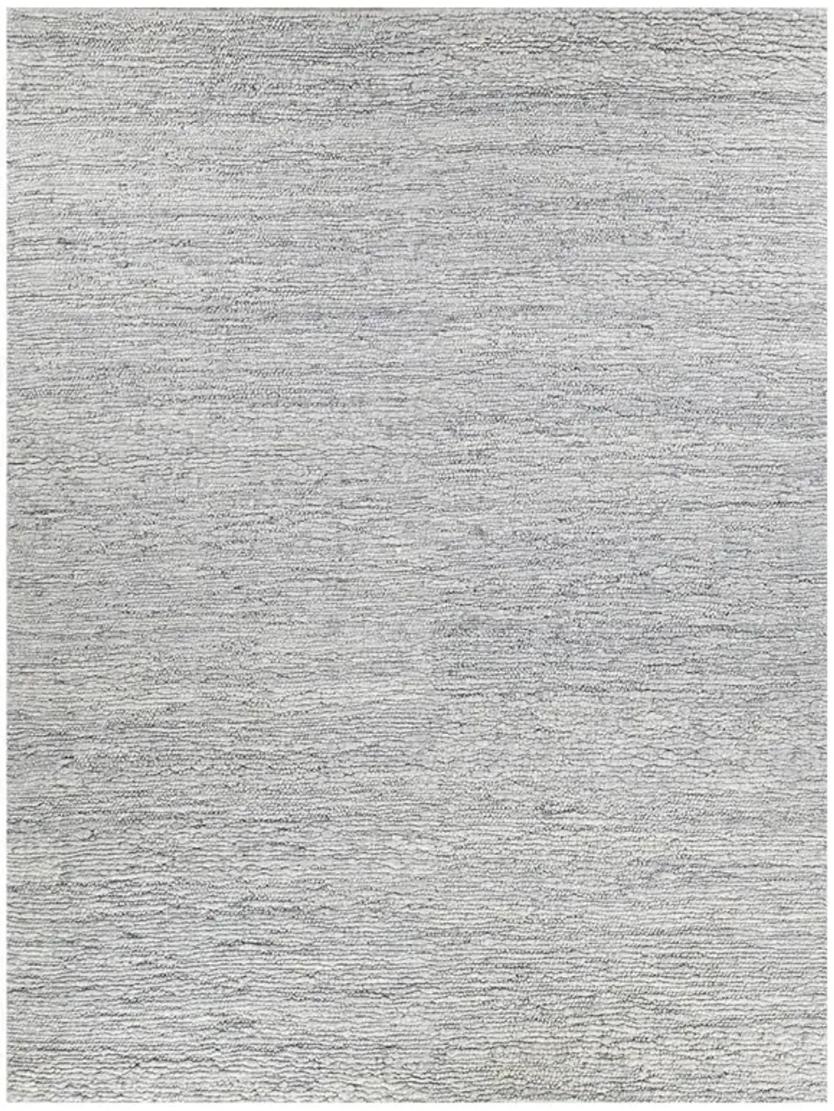 Noah Modern Classic Silver Wool Solid Rug - 10'x14'