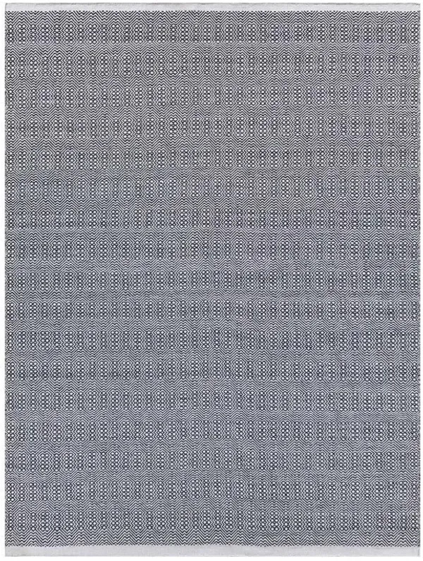Bennett Modern Grey Diamond Patterned Indoor Outdoor Rug - 12'x15'