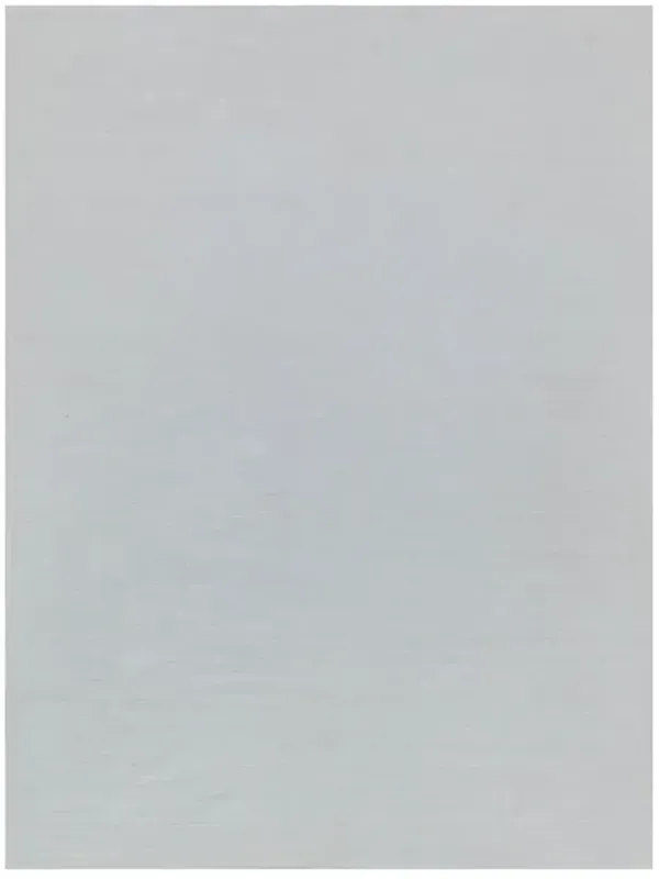 Ezraiah Modern Classic White Solid Indoor Outdoor Rug - 8'x10'