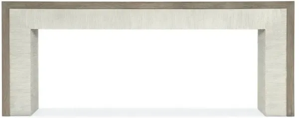 Beckett Modern Classic Grey Oak Wood Rectangular Console Table