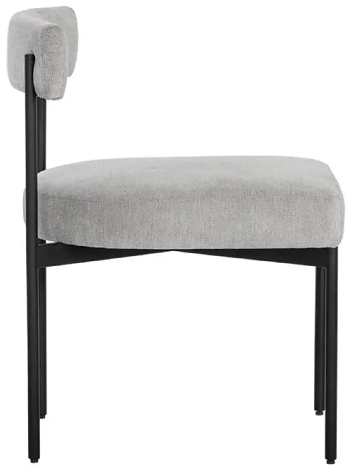 Garrison Industrial Grey Performance Steel Dining Side Chair - Set of 2