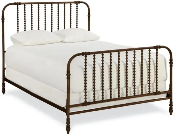 Sylvie French Country Bronze Metal Classic Bed - Queen