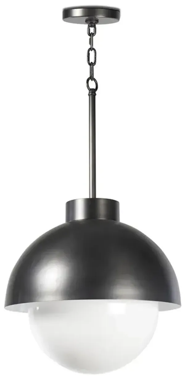 Montreux Industrial Loft Oil Rubbed Bronze Steel Single Pendant