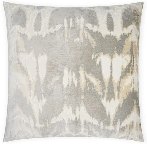 Kiyomi Global Bazaar Brown Abstract Decorative Throw Pillow - 24x24
